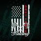 American Flag Darttrack Racing Hot Rod T shirt Design Png Svg Printable Files