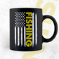 American Flag Fishing Editable Vector T-shirt Design in Ai Svg Png Files