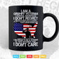 American Flag I am a Grumpy Veteran I Served I Sacrificed Veteran Day 4th of July Svg T shirt Design.