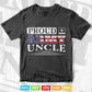 American Flag Proud Army Uncle Military Pride Svg Png Cut Files.