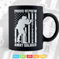 American Flag Proud Nephew of a us Army Soldier 4th of July Svg T shirt Design.