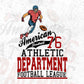 American Football Athletic Department Football League Editable T shirt Design Svg Cutting Printable Files