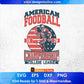 American Football Championship College League Editable T shirt Design Svg Cutting Printable Files