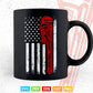 American Plumber Flag Patriotic Plumbing Pipefitter Svg Png Cut Files.