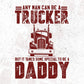 Any Man Can A Trucker Daddy American Trucker Editable T shirt Design In Ai Svg Files