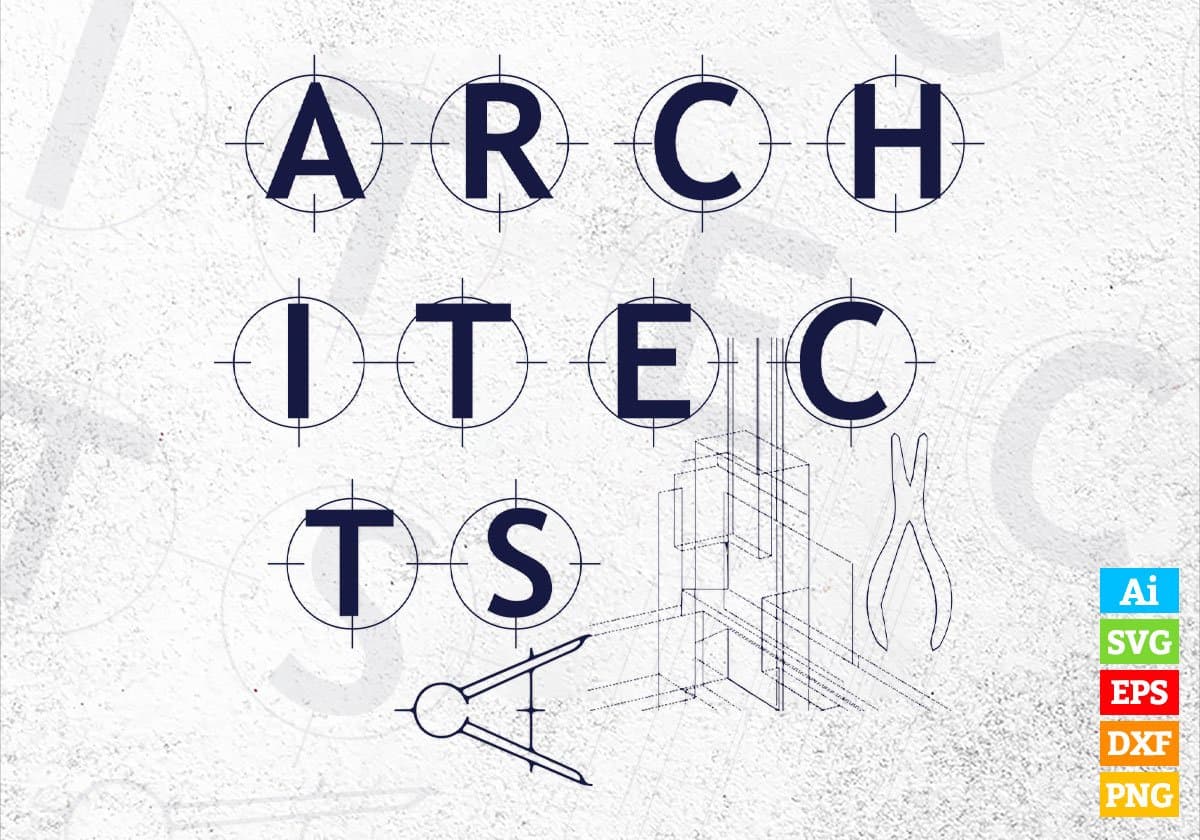 Architects Editable T shirt Design Svg Cutting Printable Files