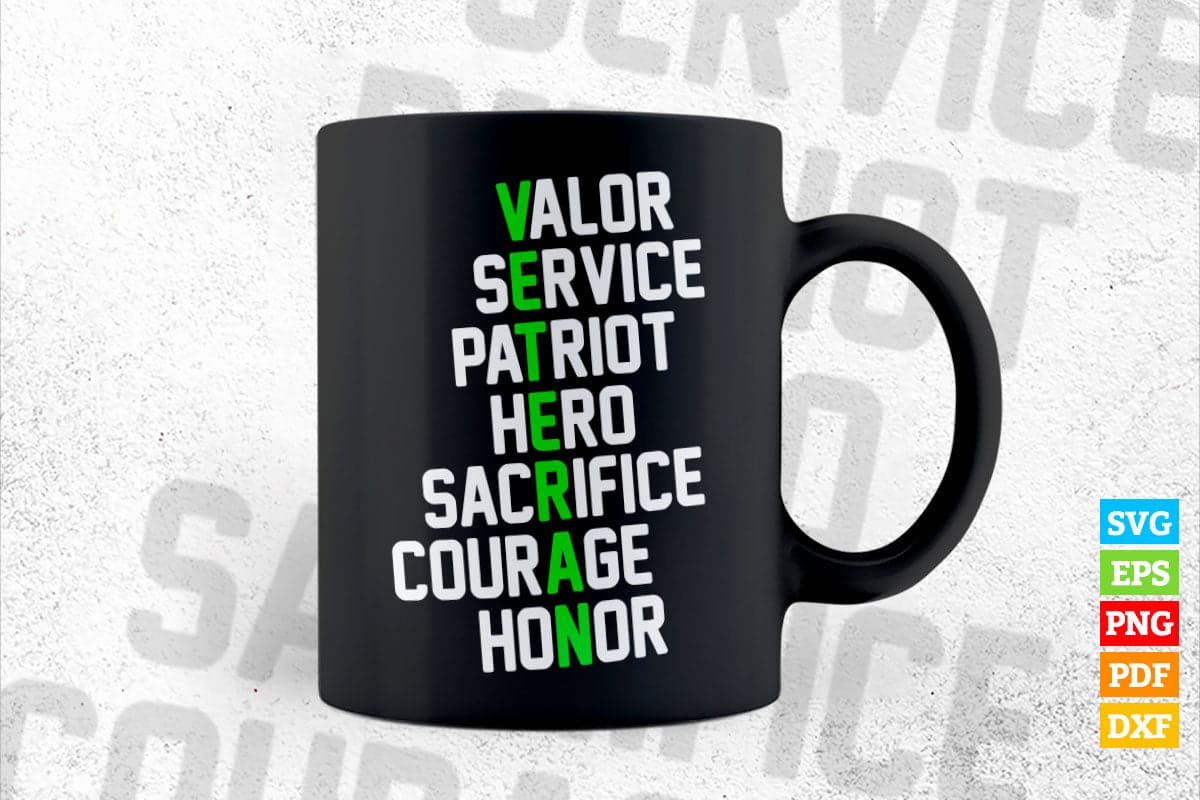 Army Military Veteran Life T shirt Design Png Svg Printable Files