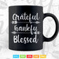 Arrow Grateful Thankful Blessed Shirt Thanksgiving Svg Png Cut Files.
