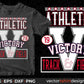 Athletic 1976 Victory Truck Filed American Football Editable T shirt Design Svg Cutting Printable Files