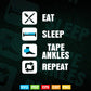 Athletic Trainer Funny Taping Ankles Sports Graduation Svg Digital Files.