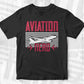 Aviation nerd Editable T shirt Design In Ai Svg Printable Files