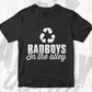 Badboys In Funny Quotes The Alley Vector T-shirt Design in Ai Svg Png Files