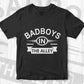 Badboys In The Alley Funny Motivational Quotes Vector T-shirt Design in Ai Svg Png Files