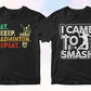 Badminton 50 T-shirt Designs Bundle Part 1