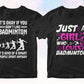 Badminton 50 T-shirt Designs Bundle Part 1