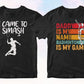 Badminton 50 T-shirt Designs Bundle Part 1