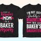 Baker 25 Editable T-shirt Designs Bundle
