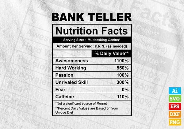 products/bank-teller-nutrition-facts-editable-vector-t-shirt-design-in-ai-svg-files-863.jpg