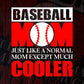 Baseball Cooler Mom Vector T-shirt Design in Ai Svg Png Files