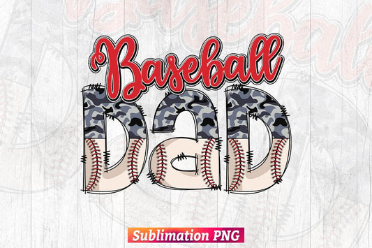 Baseball Dad Camo Leopard Fathers Day T shirt and Tumbler Sublimation Design png file