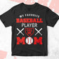 Baseball Player Call Me Mom Vector T-shirt Design in Ai Svg Png Files