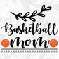 Basketball Mom T shirt Design In Svg Png Cutting Printable Files