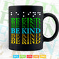 Be Kind In Braille Day Language Svg T shirt Design.