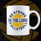 Be Strong In The Lord Volleyball Vector T-shirt Design in Ai Svg Png Files