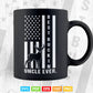 Best Buckin' Uncle Ever Camo American Flag Deer Hunting Svg T shirt Design.