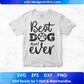 Best Dog Aunt Ever T shirt Design In Svg Png Cutting Printable Files