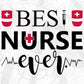 Best Nurse Ever Nursing T shirt Design In Svg Png Cutting Printable Files