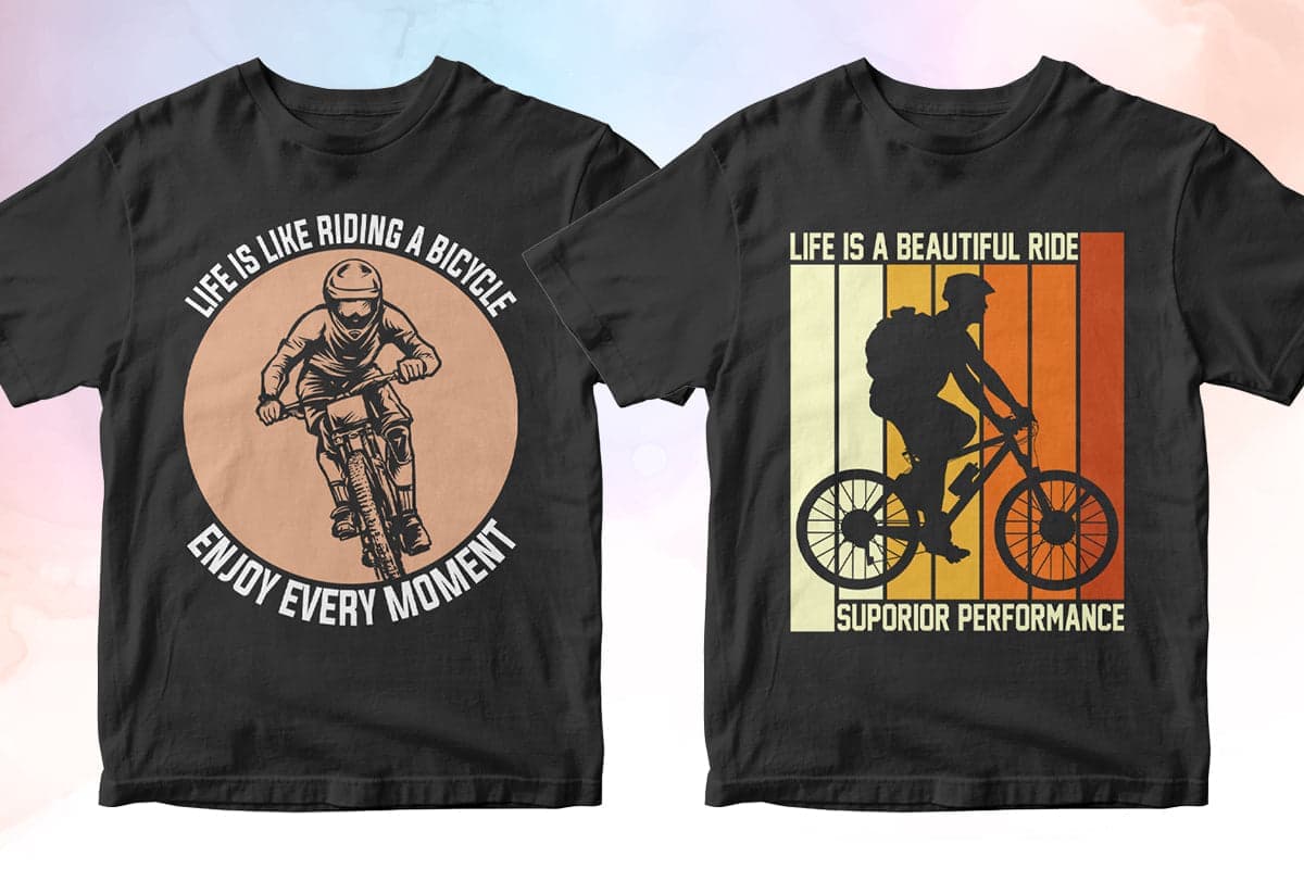 life is like riding a bicycle, enjoy every moment, life is a beautiful ride, cyclist t shirts bicycle tee shirt bicycle tee shirts bicycle t shirt designs t shirt with bike design