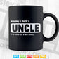 Big Deal Uncle Personalized Nieces And Nephews Names Svg T shirt Design.