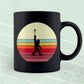Bigfoot Vintage Sasquatch Big Foot Lacrosse Editable Vector T-shirt Design in Ai Svg Png Files