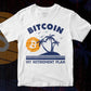 Bitcoin My Retirement Plan Crypto Editable Vector T-shirt Design in Ai Svg Png Printable Files