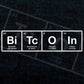 Bitcoin Periodic Table Cryptocurrency Editable Vector T-shirt Design in Ai Svg Png Printable Files