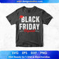 Black Friday Squad T shirt Design In Svg Png Cutting Printable Files