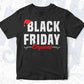 Black Friday Squad T shirt Design In Svg Png Cutting Printable Files
