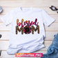 Blessed Mom Leopard Sunflower Camouflage T shirt Design Png Sublimation Printable Files