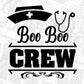 Boo Boo Crew Halloween T shirt Design In Svg Png Cutting Printable Files