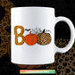 Boo Halloween Sublimation Kids Halloween Png Cut Files.