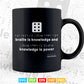 Braille is Knowledge and Knowledge is Power Svg T shirt Design.