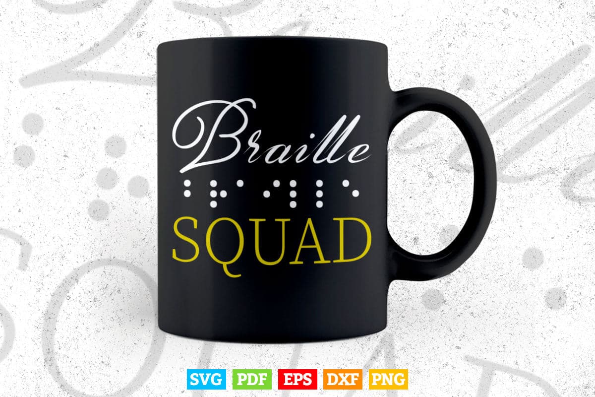 Braille Squad Braille Day Svg Png Files.