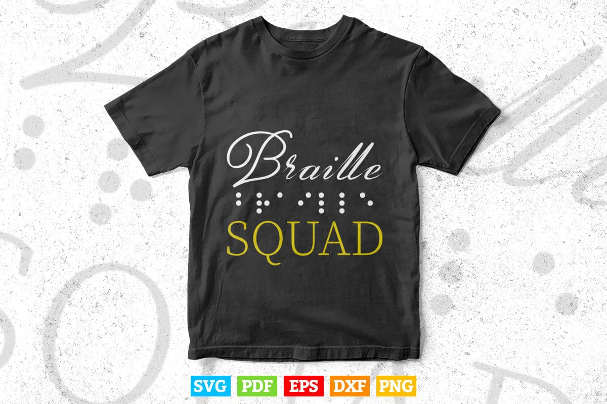 Braille Squad Braille Day Svg Png Files.