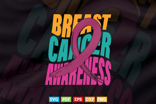 Breast Cancer Awareness Svg Png Cricut Files.
