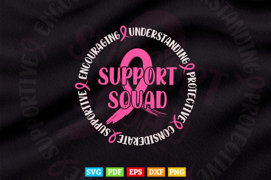 Breast Cancer Support Breast Cancer Awareness Svg Png Printable Files.