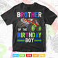 Brother of The Birthday Boy Funny Monster Truck In Svg Png Files.