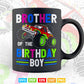 Brother of The Birthday Boy Funny Monster Truck In Svg Png Files.
