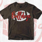 Bulldogs American Football Editable Vector T-shirt Design in Ai Png Svg Cutting Printable Files