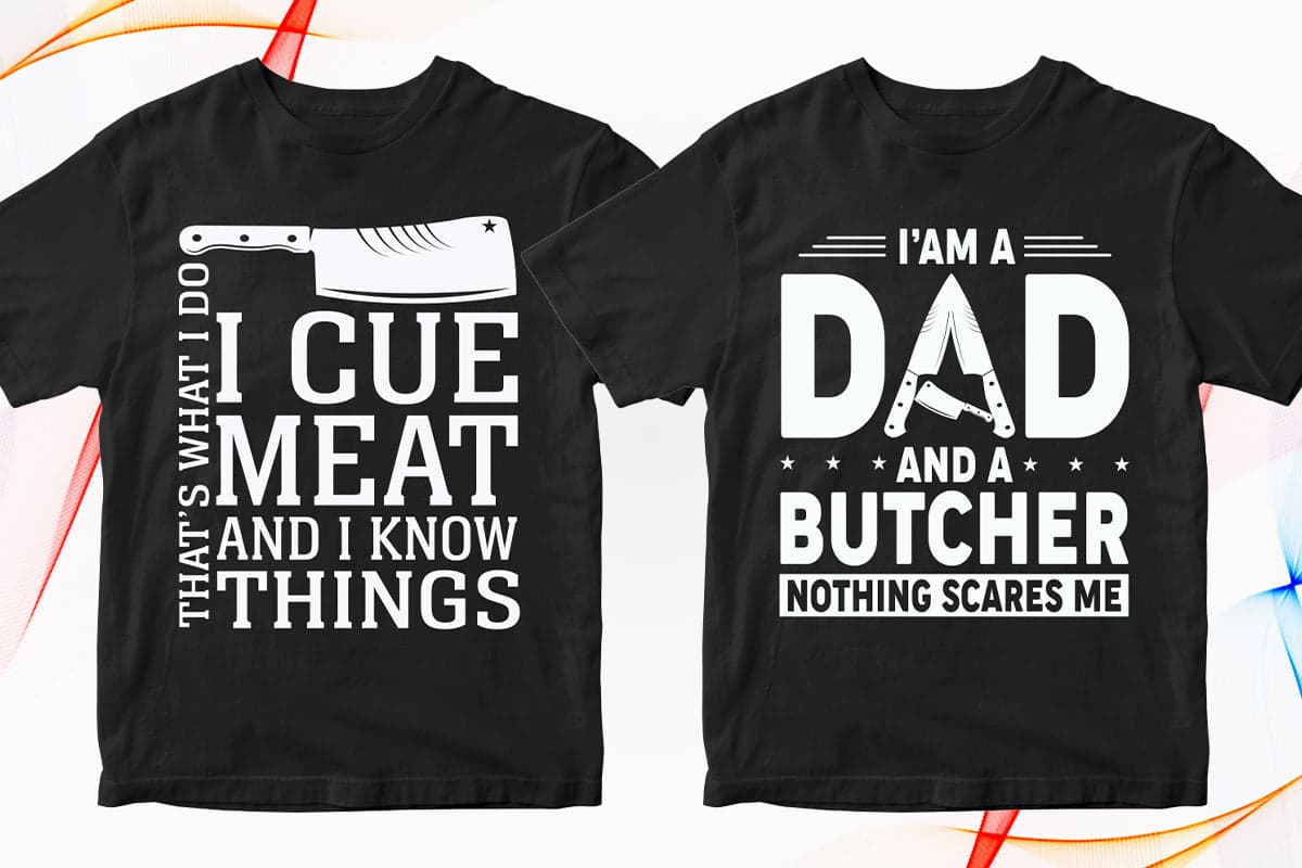 butcher shirt, butcher t shirt, butcher clothes, butcher apparel